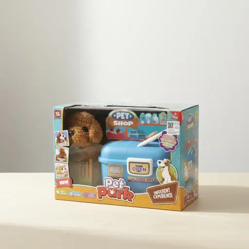 Funnykids pet park with bus storage box