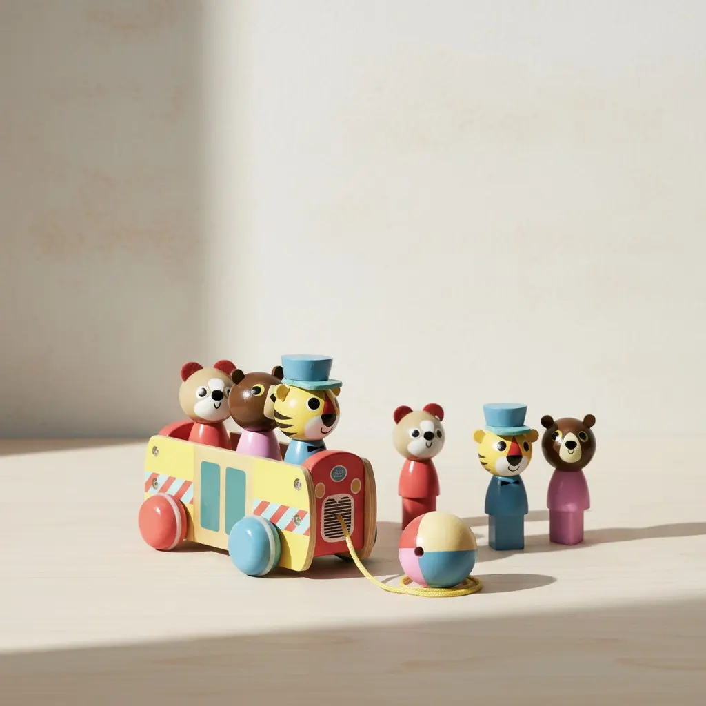 Vilac Coach Pull Toy