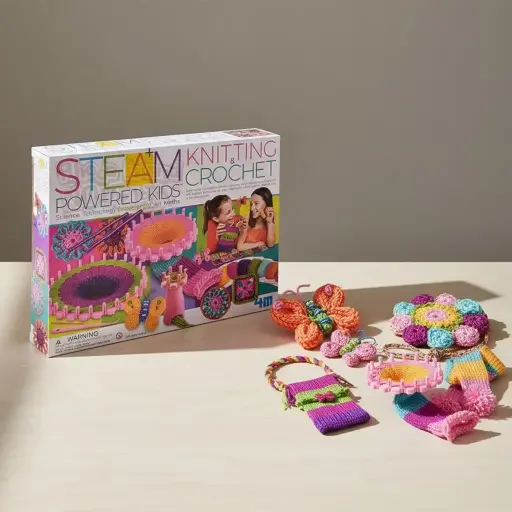 STEAM- KNITTING & CROCHET 