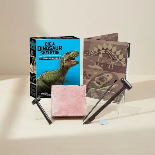 KIDZLABS  DIG A DINOSAUR SKELETON TYRANNOSAURUS REX 